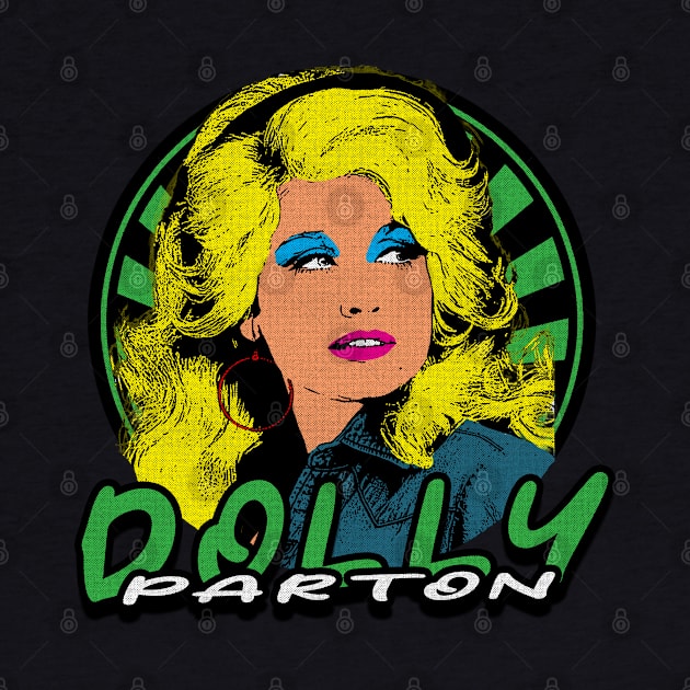 Pop Art Dolly Parton by Electric Tone